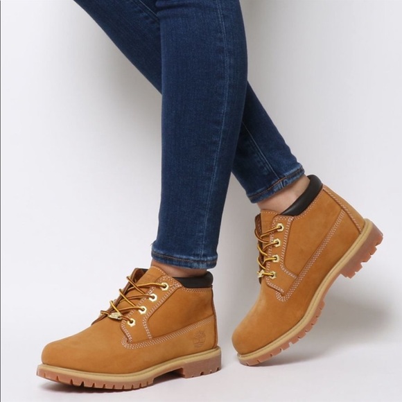 NEW TIMBERLAND BOOTS WHEAT NUBUCK - WM Sz 7 - Picture 2 of 2